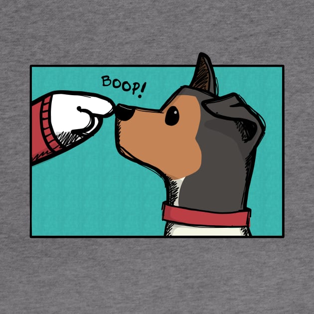 Boop (with frame + BG) by Hey Buddy Comics